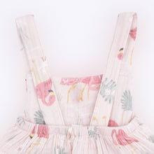 Flamingos Cotton Muslin Ruffle Sunsuit | 3-6M 6-12M 12-18M