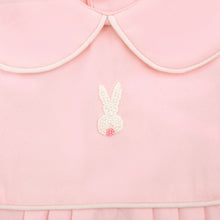 Pink French Knot Bunny Bubble | 0-3M 3-6M