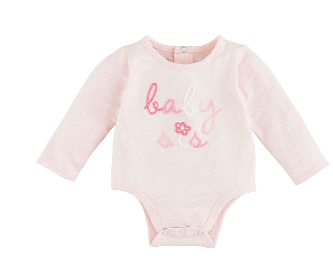 Baby Sis Pink Chainstitch Crawler | 0-3M 3-6M