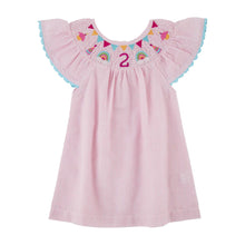Pink Smocked 2nd Birthday Dress | 24M/2T