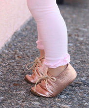 Pink Pima Cotton Ruffle Footless Tights | 6-18M 18-24M 2-4Y 4-6Y