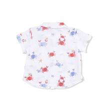 Crayon Crabs Polo Button Up with Everyday Shorts Set | 2T 3T 4T