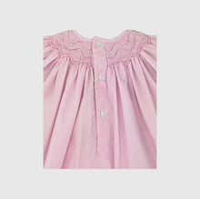 Pink Check Bishop Zig Zag Smocked Dress Set | 3 6 9 Months