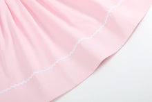 Pink and White Bows Smocked Bishop Dress | 6-12M 12-18M 18-24M 2T 3T 4T 5Y 6Y