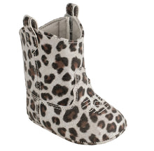 Shimmer Leopard Print Western Boots | Baby Size 0 1 2