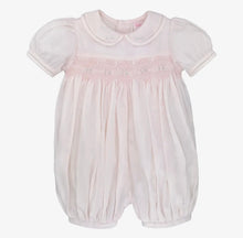 Pink Diamond Smocked French Bubble | 6 Months