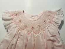 Pink Bishop Smocked Rosebud Dress Set | 12 18 24 Months