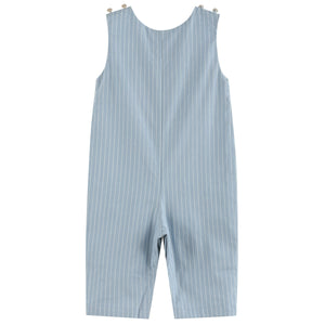 Light Blue Puppy Smocked Overalls | 3-6M 6-12M 12-18M 18-24M 2T