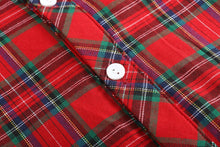 Red and Green Tartan Boy Dress Shirt | 18-24M 2T 3T 4T 5Y