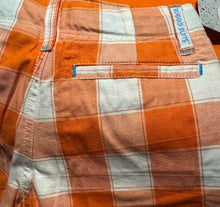 Orange 2 Pocket Polo and Plaid Shorts Set | 6-12M 12-18M 18-24M 2T 3T 4T