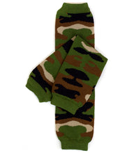 Green Camouflage Leg Warmers | 8" or 12"