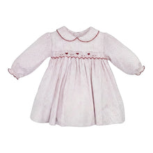 Red Dot Bow Smocked Dress Set | 3 6 9 Months
