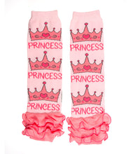 Pink Princess Triple Ruffle Leg Warmers | 12"
