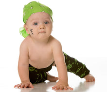 Rocklin Locklan Black and Green Halloween Leg Warmers | 12"