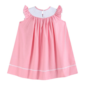 Pink Birthday Girl Smocked Bishop Dress | 12-18M 2T 3T 4T