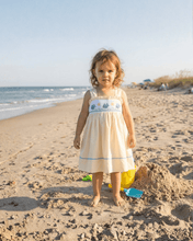 Buttercream Yellow Whale Smocked Dress | 3-6M 6-12M 12-18M 18-24M 2T 3T 4T 5Y 6Y