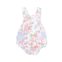 Cute Little Roses Ruffle Sunsuit | 3-6M 6-12M 12-18M