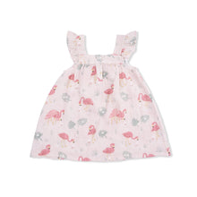 Flamingos Cotton Muslin Sundress & Ruffle Bloomer | 12-18M 18-24M