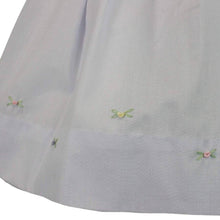 Lavender Smocked Daygown with Raglan Sleeves Embroidered Hem and Bonnet | Newborn