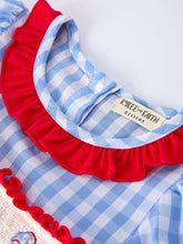 4th of July Plaid Smocked Dress | 2 3 4 5 6 Years