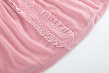 Pink Velvet Holiday Dress | 3-6M 6-12M 12-18M 18-24M 2T 3T 4T 5Y 6Y