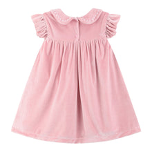 Pink Velvet Holiday Dress | 3-6M 6-12M 12-18M 18-24M 2T 3T 4T 5Y 6Y