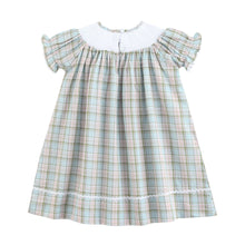 Pinkmas Plaid Christmas Smocked Bishop Dress | 3-6M 6-12M 12-18M 18-24M 2T 3T 4T 5Y 6Y