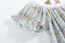 Pinkmas Plaid Christmas Smocked Bishop Dress | 3-6M 6-12M 12-18M 18-24M 2T 3T 4T 5Y 6Y
