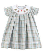 Pinkmas Plaid Christmas Smocked Bishop Dress | 3-6M 6-12M 12-18M 18-24M 2T 3T 4T 5Y 6Y
