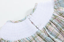 Pinkmas Plaid Christmas Smocked Bubble Romper | 3-6M 6-12M 12-18M 18-24M 2T