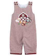 Red and Cream Gingham Farm Longall