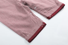 Red and Cream Gingham Farm Longall