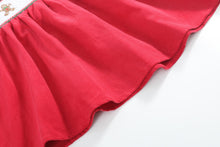 Red Corduroy Christmas Smocked Dress and Bloomers | 3-6M 6-12M 12-18M 18-24M 2T