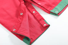 Red Corduroy Christmas Smocked Longall | 3-6M 6-12M 12-18M 18-24M 2T