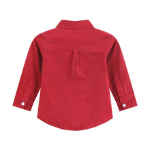 Red Corduroy Dress Shirt | 12-18M 18-24M 2T 3T 4T 5Y 6Y