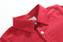 Red Corduroy Dress Shirt | 12-18M 18-24M 2T 3T 4T 5Y 6Y