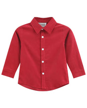 Red Corduroy Dress Shirt | 12-18M 18-24M 2T 3T 4T 5Y 6Y