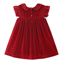 Red Velvet Holiday Dress | 3-6M 6-12M 12-18M 18-24M 2T 3T 4T 5Y 6Y