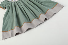 Sage Green Mallard Smocked Bishop Dress | 3-6M 6-12M 12-18M 18-24M 2T 3T 4T 5Y 6Y