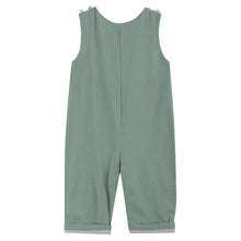 Sage Green Mallard Smocked Overalls | 3-6M 6-12M 12-18M 18-24M 2T