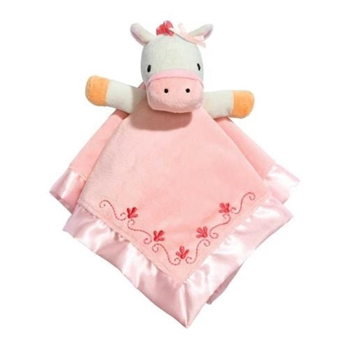 Baby Dumpling Plush Snuggle Blankie - Pink Pony
