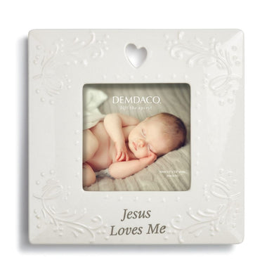 Tender Blessings Jesus Loves Me Picture Frame