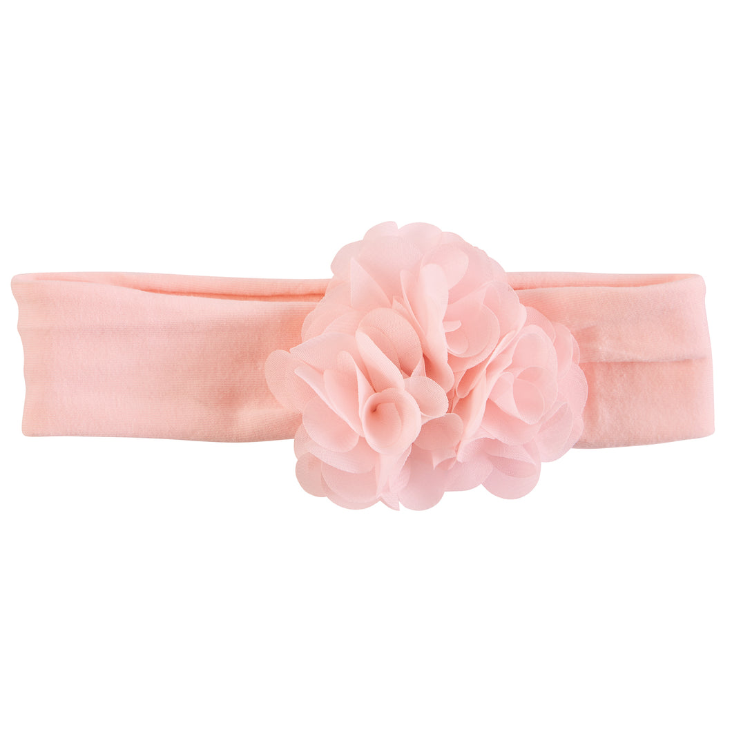Chiffon Flower Pink Headband
