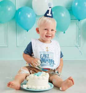 Birthday Boy 1st Birthday Cake Smasher Set