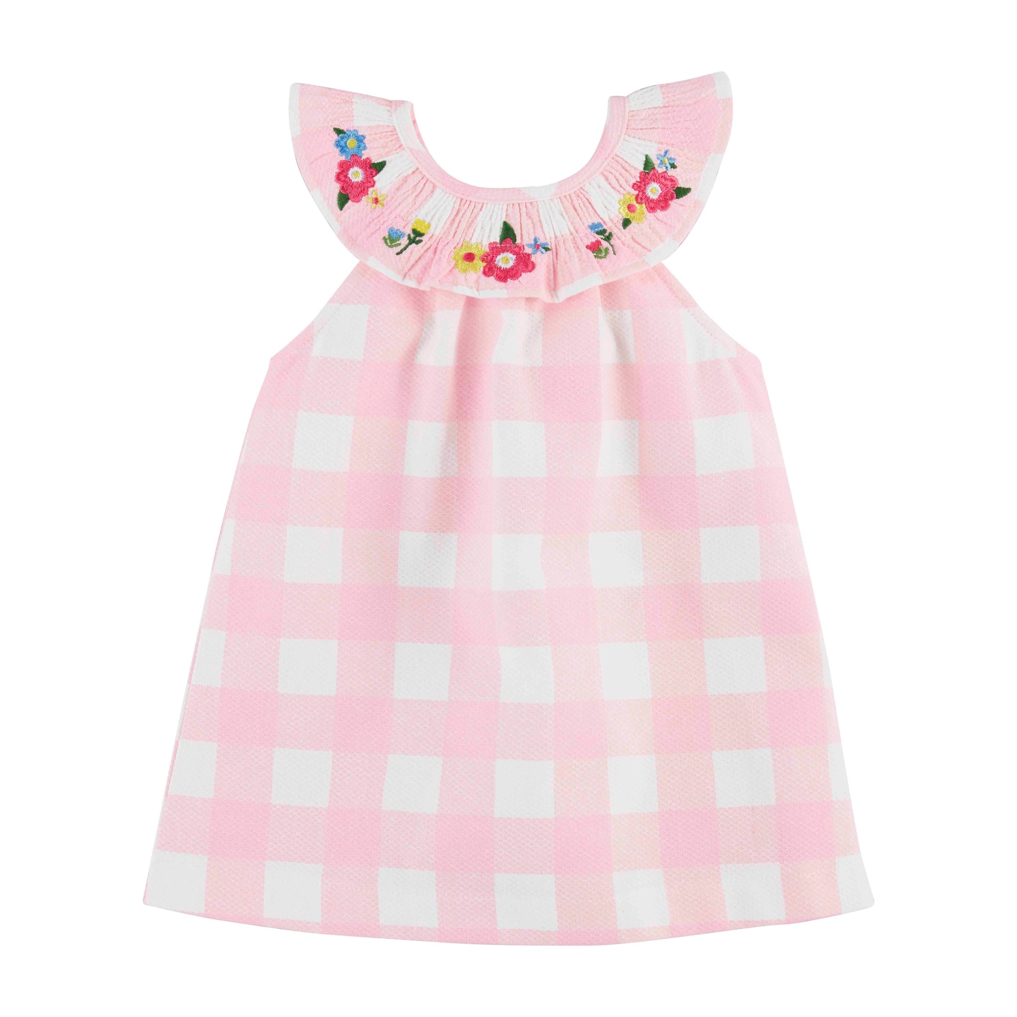 Farmhouse Smocked Ruffle Pink Gingham Dress | 24M/2T 3T 4T 5T Little Footprints Children's Shop Farmhouse Smocked Ruffle Pink Gingham Dress | 24M/2T 3T 4T 5T Little Footprints Children's Shop