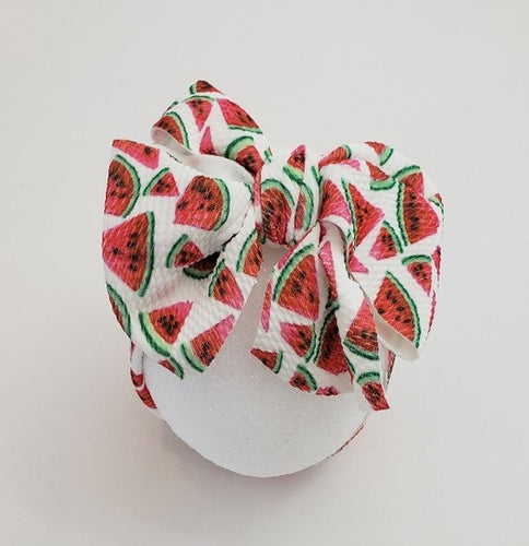 Watermelon Waffle Headband * 6 Months and Up