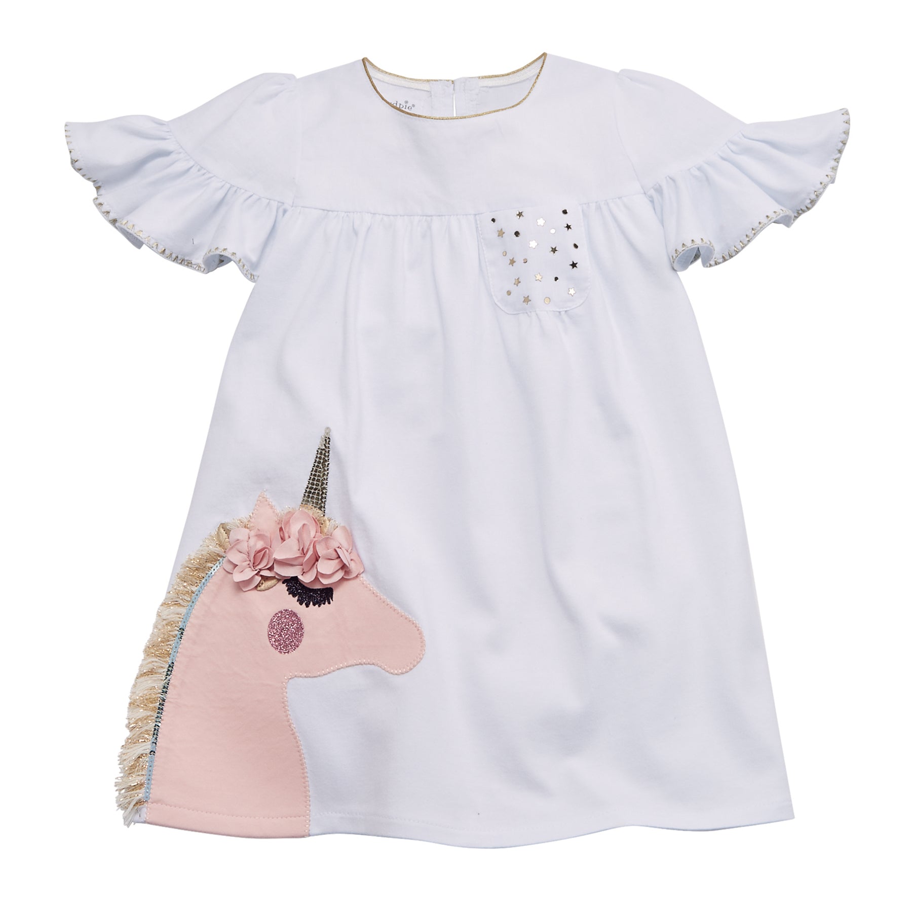 Dream in Glitter Unicorn Dress | 24M/2T Little Footprints Children's Shop Dream in Glitter Unicorn Dress | 24M/2T Little Footprints Children's Shop