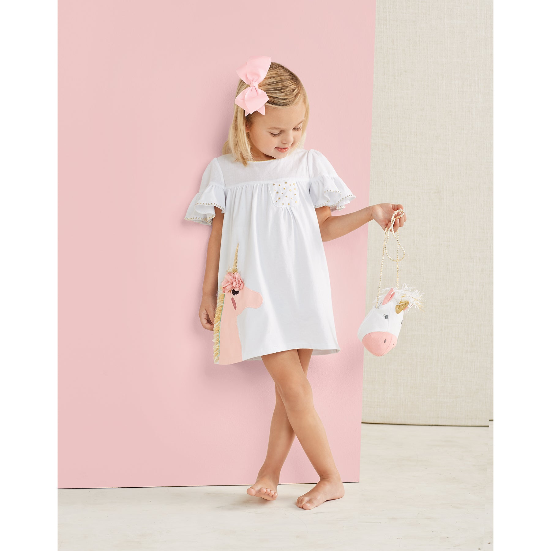 Dream in Glitter Unicorn Dress | 24M/2T Little Footprints Children's Shop Dream in Glitter Unicorn Dress | 24M/2T Little Footprints Children's Shop