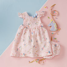 Blush Baby Printed Unicorn Baby Dress Set | 0-3M 3-6M 6-9M 9-12M