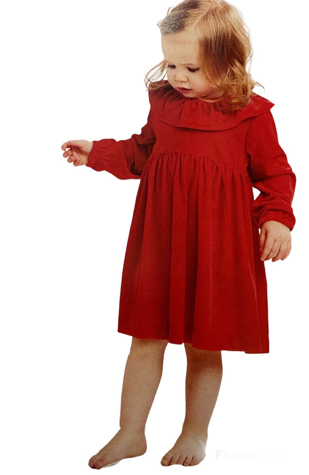 red dress 5t NEW Girls Long Sleeve Cable Knit Dress 5T Party Ruffle Tulle Red Christmas